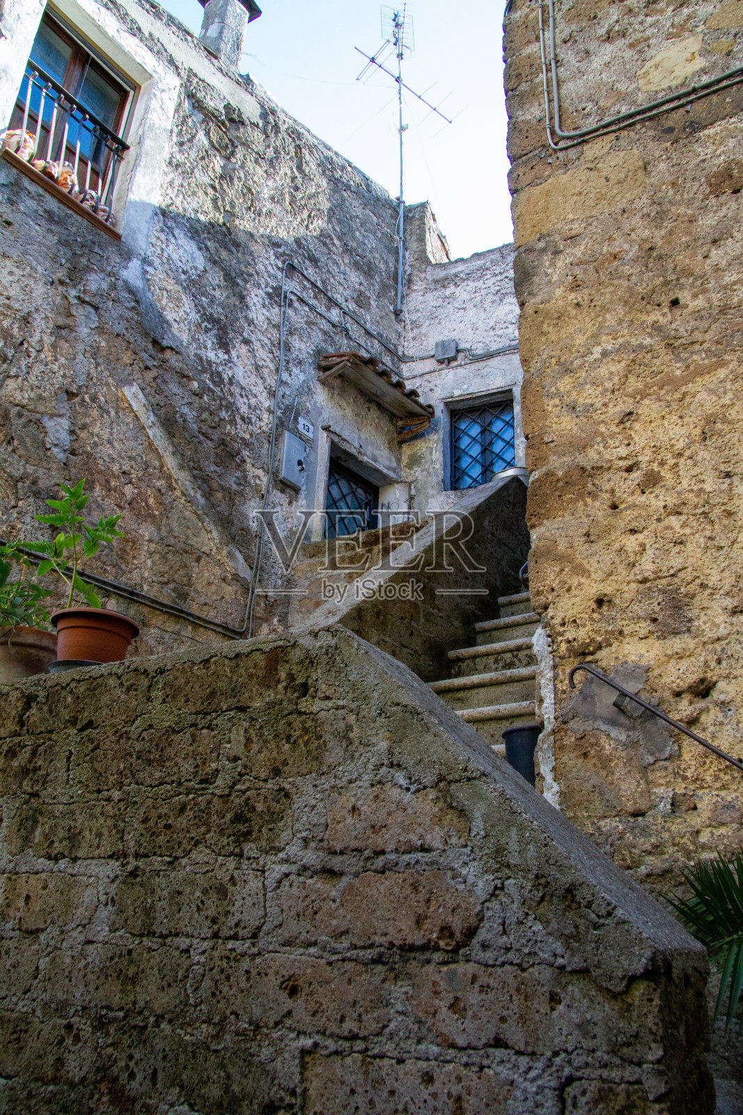 Calcata vechia镇照片摄影图片