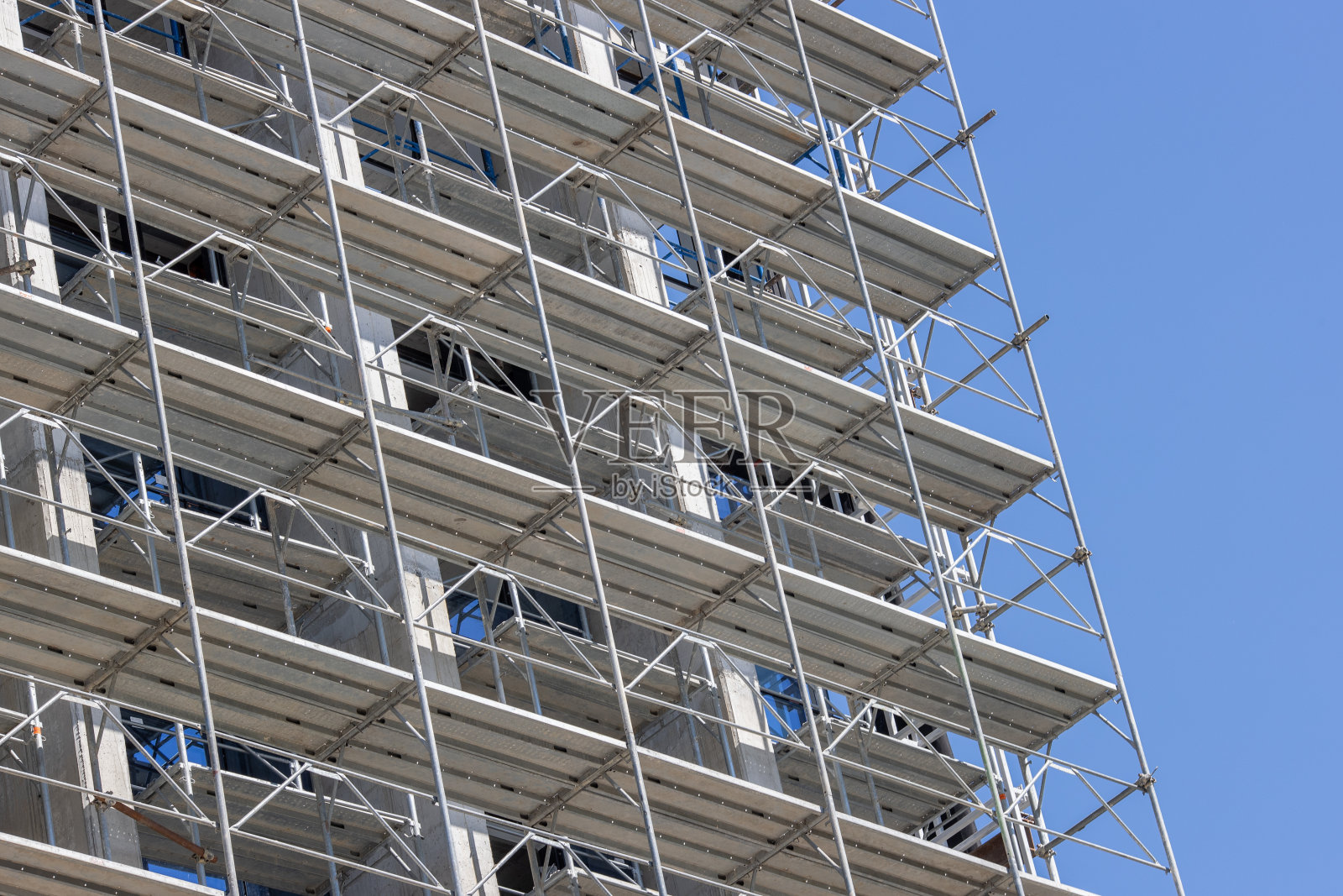 建筑工地的公寓,家庭结构照片摄影图片