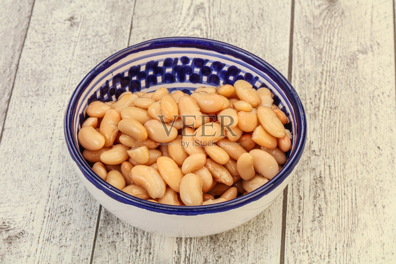 白豆肾在碗里照片摄影图片