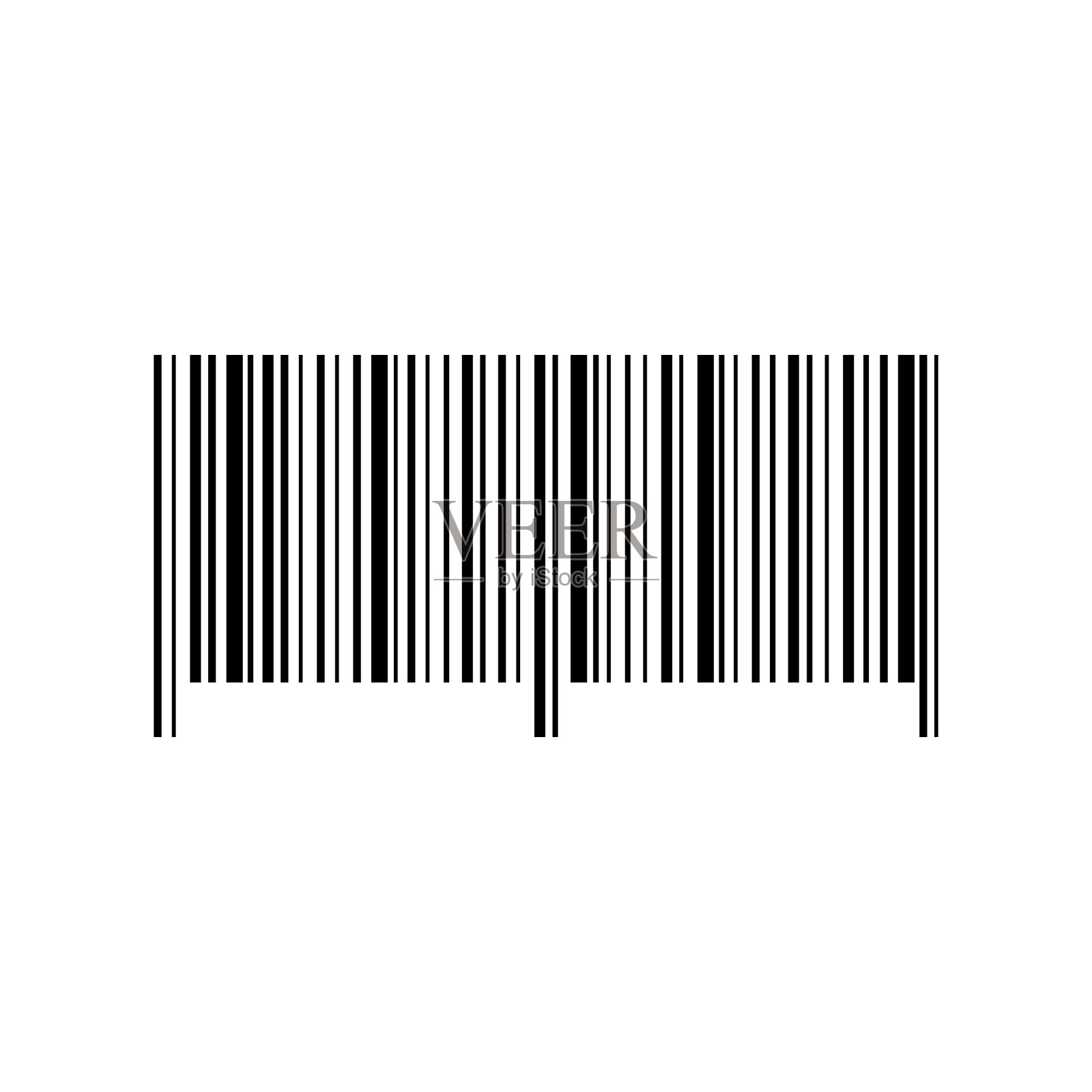 条码图标设计摘要设计元素图片