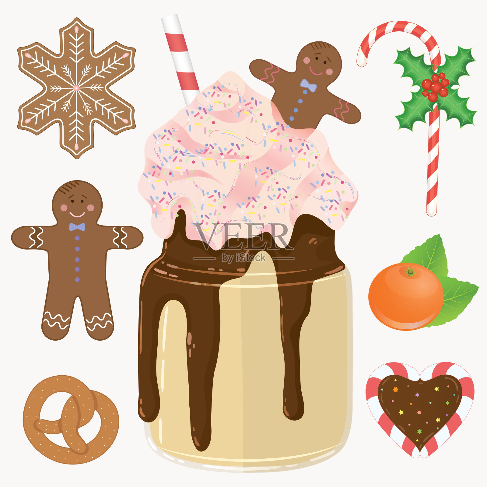 冬天drinks-01插画图片素材