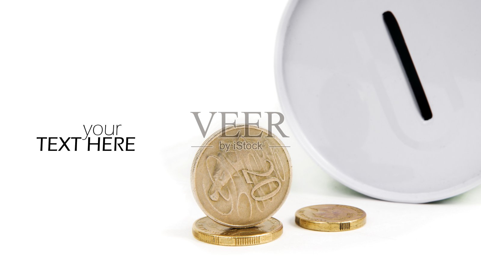 有拷贝空间的储蓄箱照片摄影图片