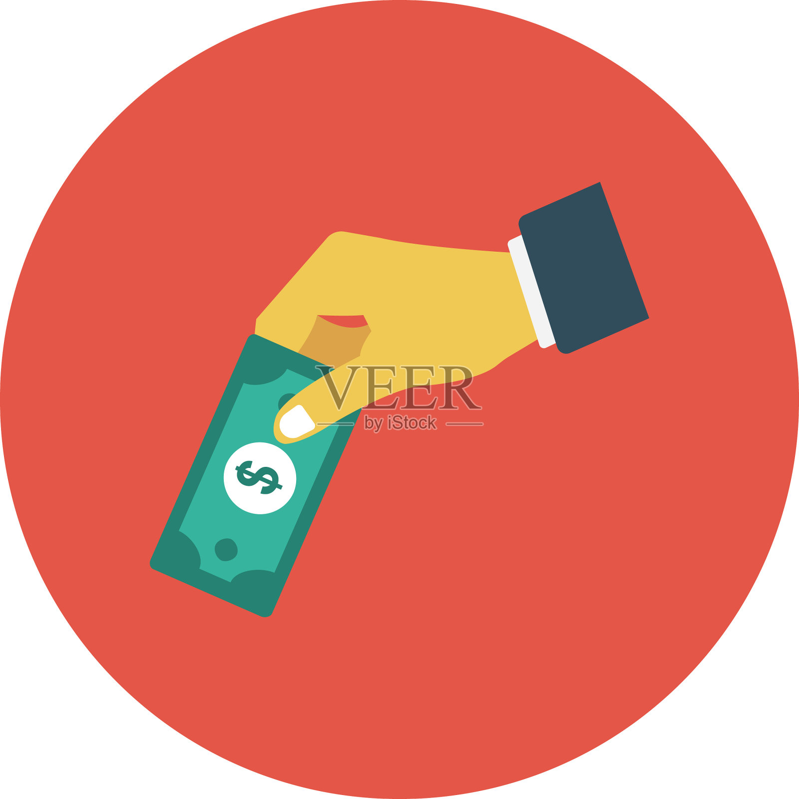 美元插画图片素材