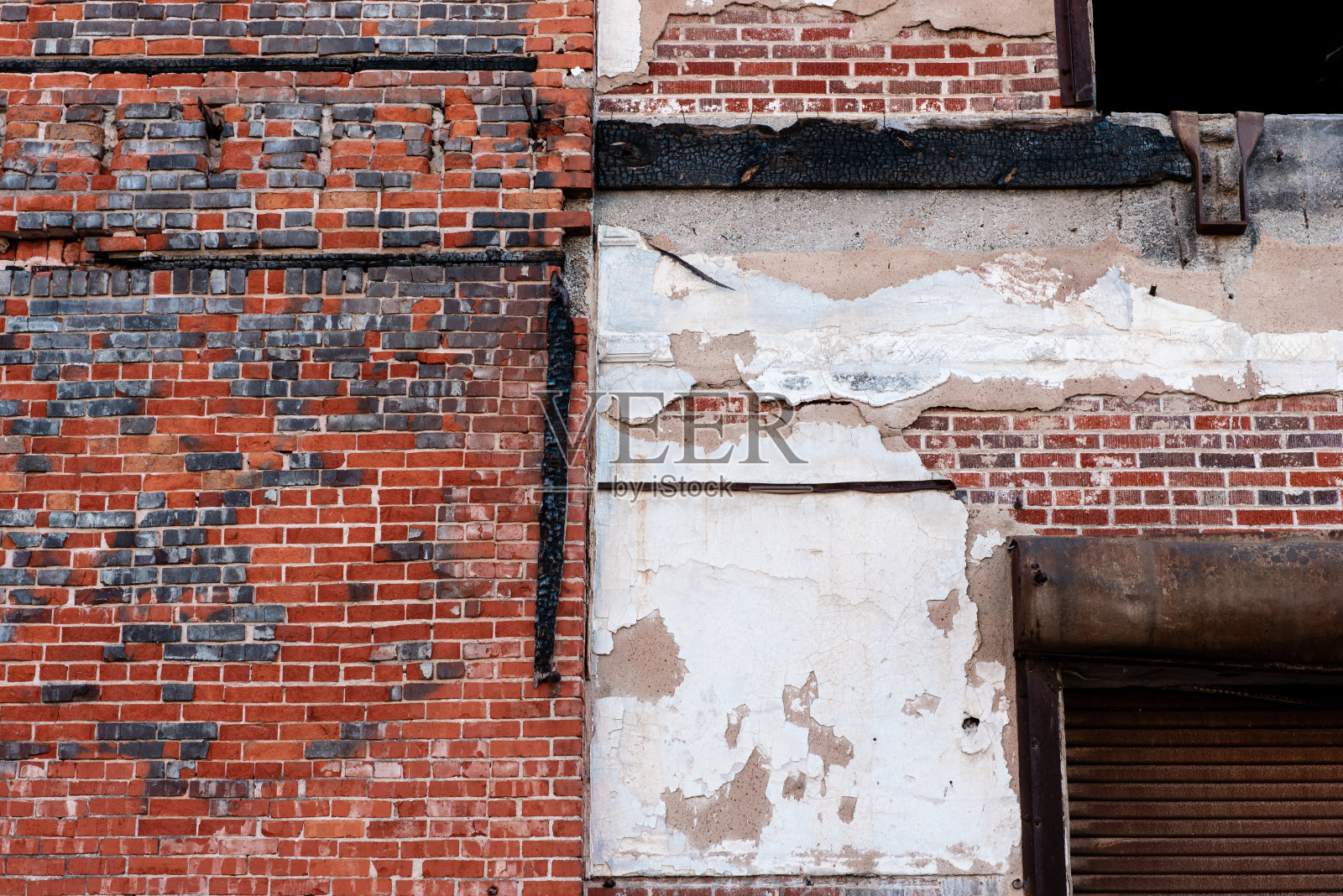 历史建筑在市中心的Pawhuska,俄克拉荷马州照片摄影图片
