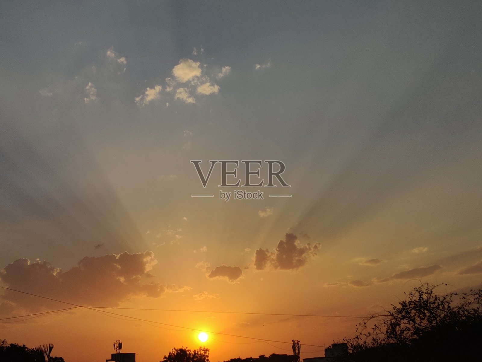 日落照片摄影图片