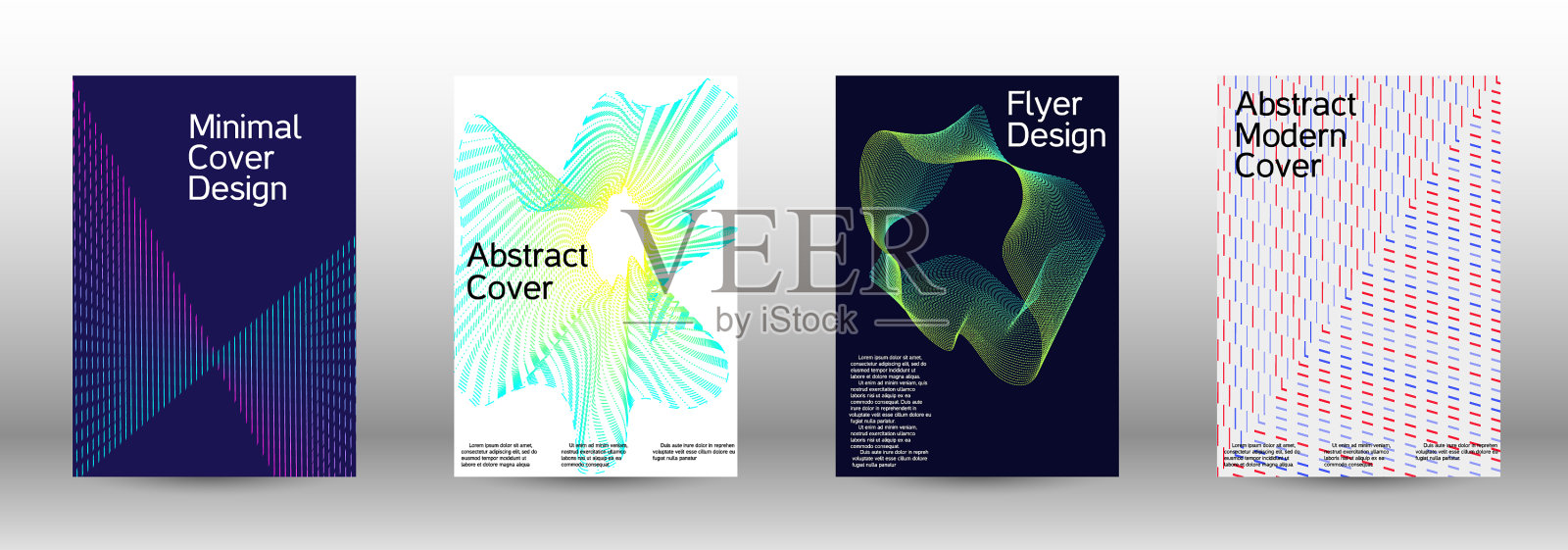 封面设计模板集插画图片素材