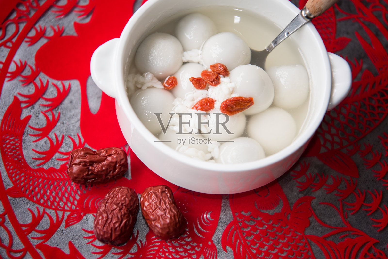 中国传统节日,元宵节,美味的汤圆照片摄影图片