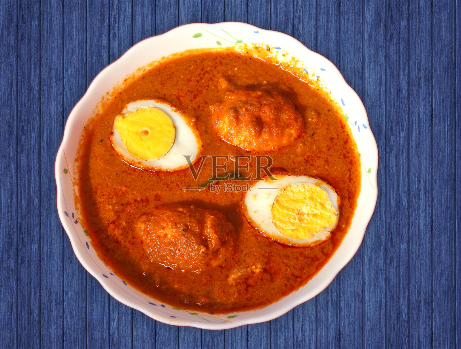 辣的咖喱蛋照片摄影图片
