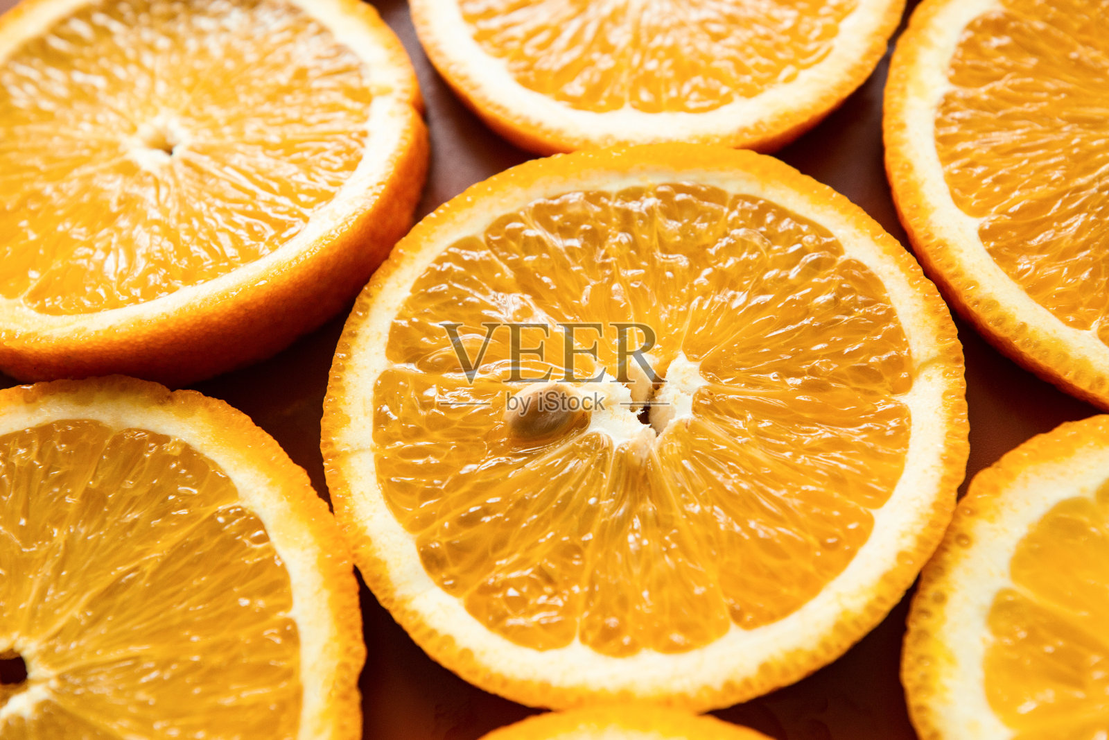 桔片背景多汁,质感好照片摄影图片