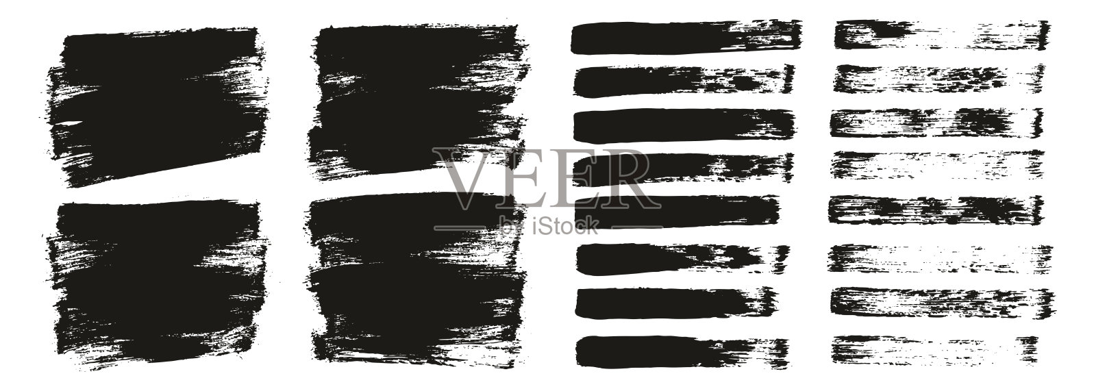 平漆刷细短背景和直线混合高细节抽象矢量背景混合集设计元素图片