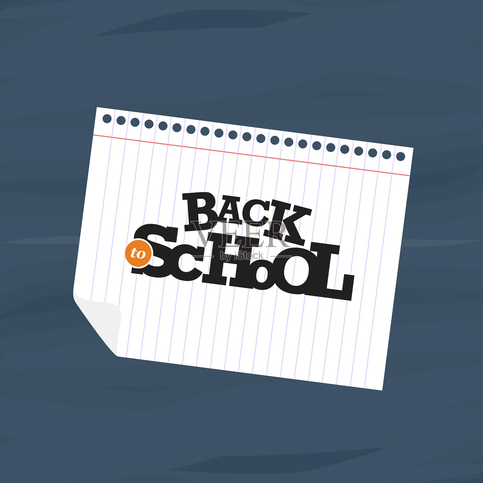 设置欢迎回到学校标签学校插画图片素材