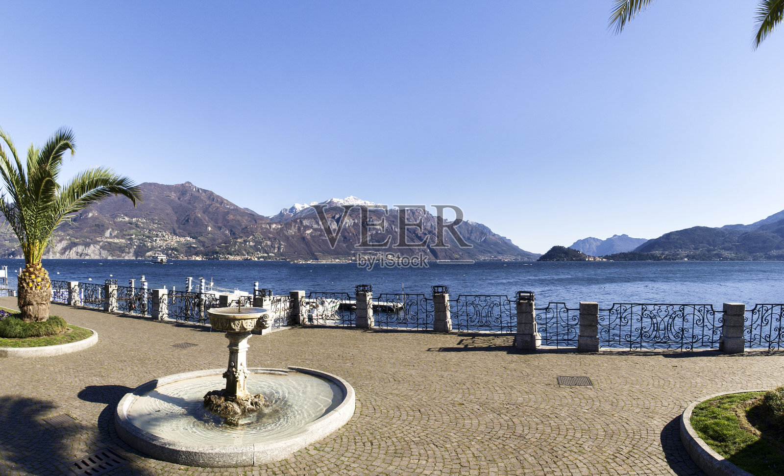 Menaggio村照片摄影图片