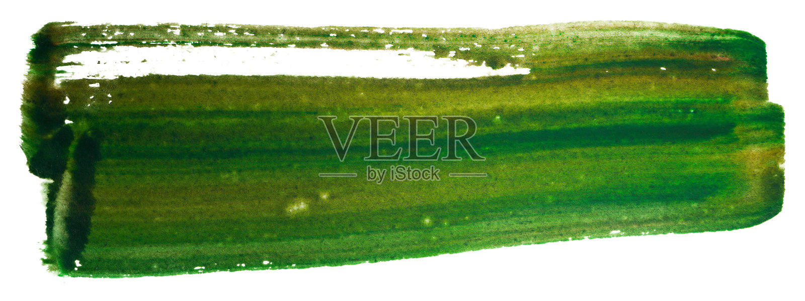 绿色水彩抽象染色照片摄影图片