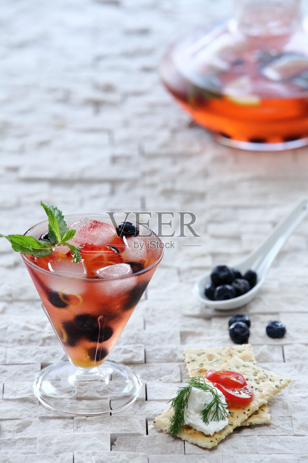 美味健康的混合水果饮料照片摄影图片