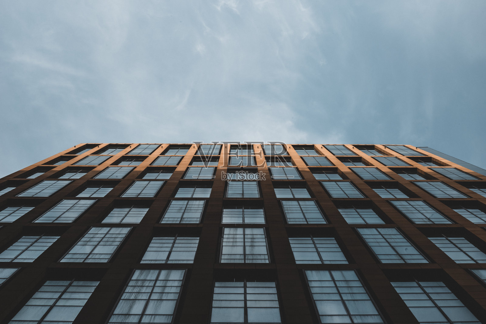 垂直视角的建筑照片摄影图片