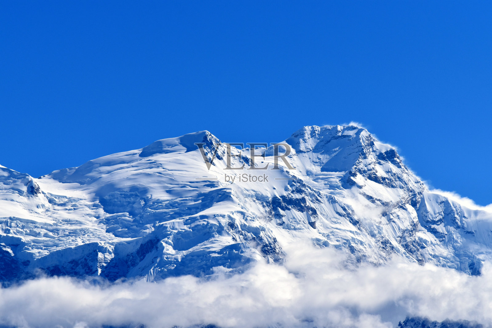 尼泊尔安纳普尔纳山脉照片摄影图片