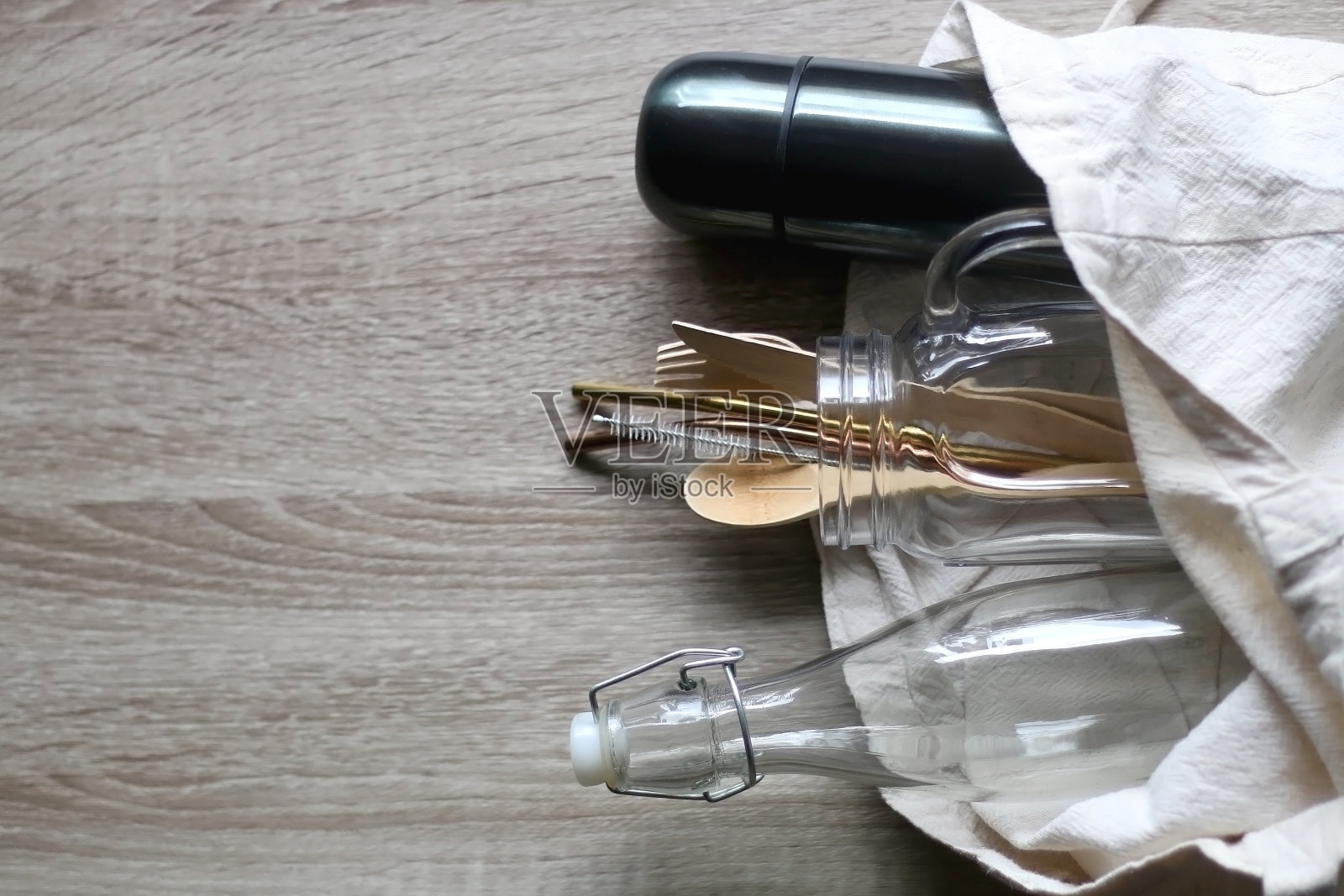 可持续的厨房用具照片摄影图片