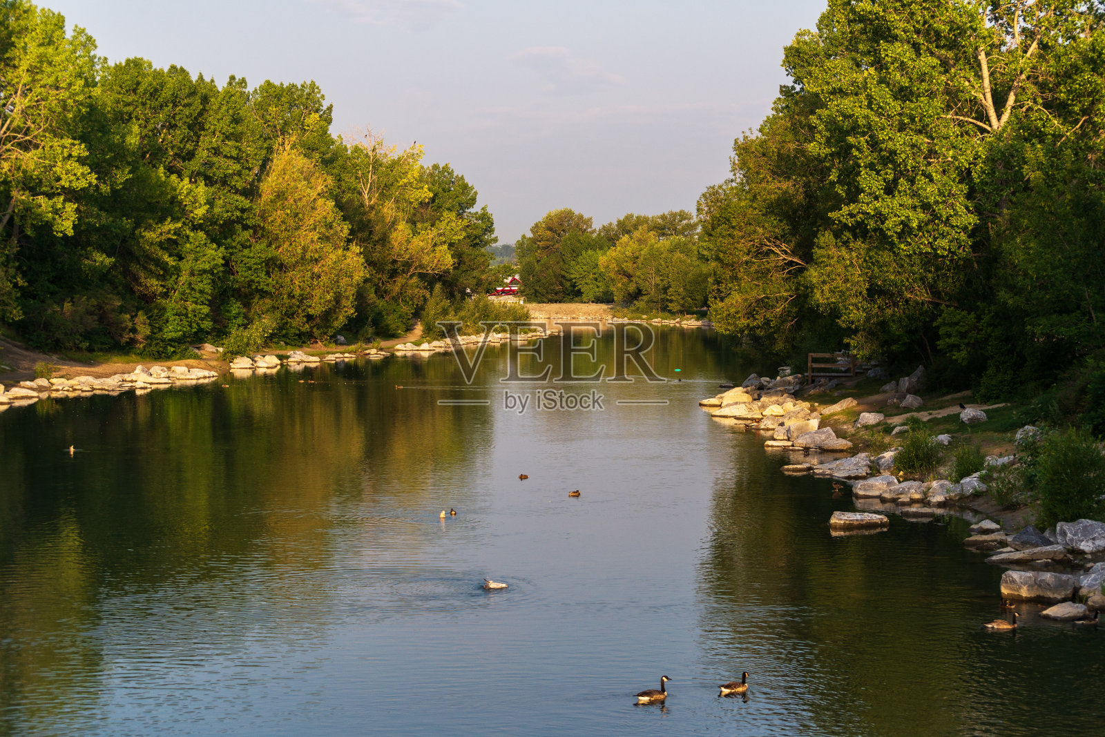 加拿大阿尔伯塔省卡尔加里王子岛公园场景照片摄影图片