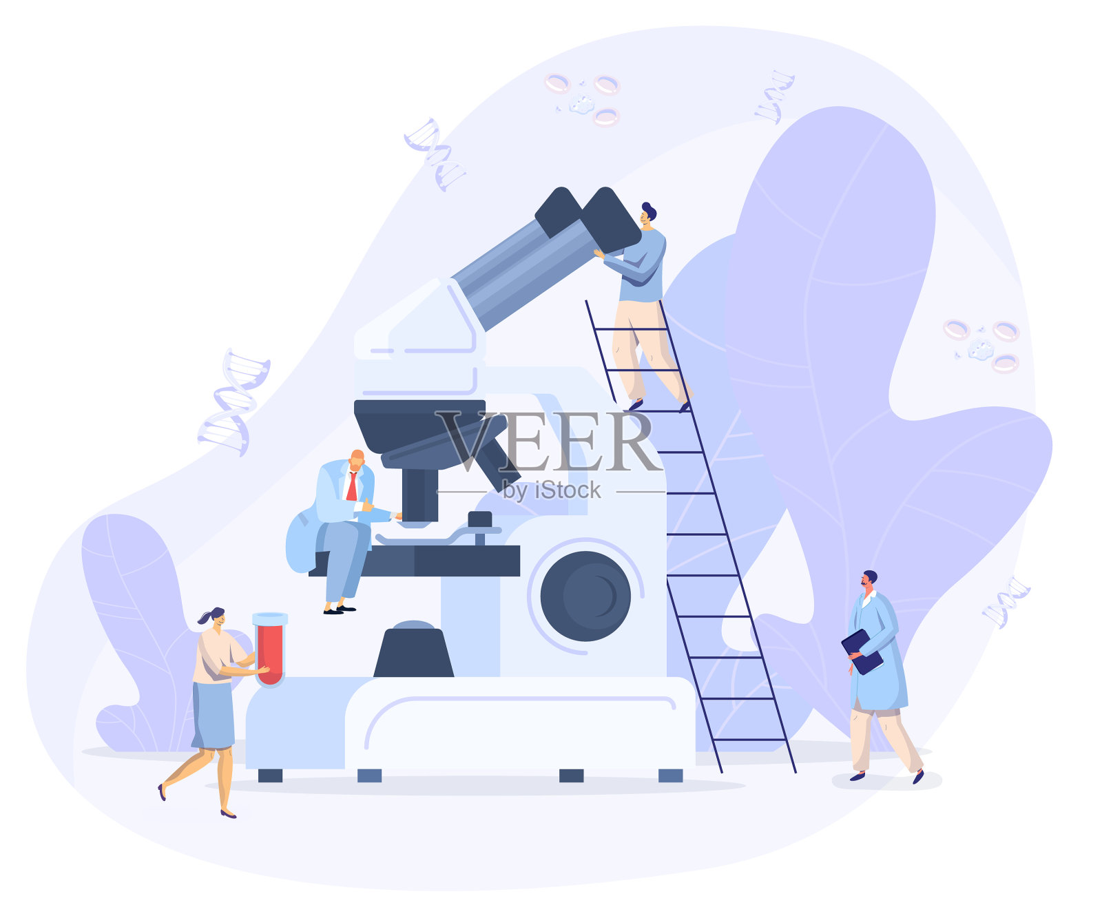 实验室冠状病毒抗病毒疫苗抗病毒设计元素图片