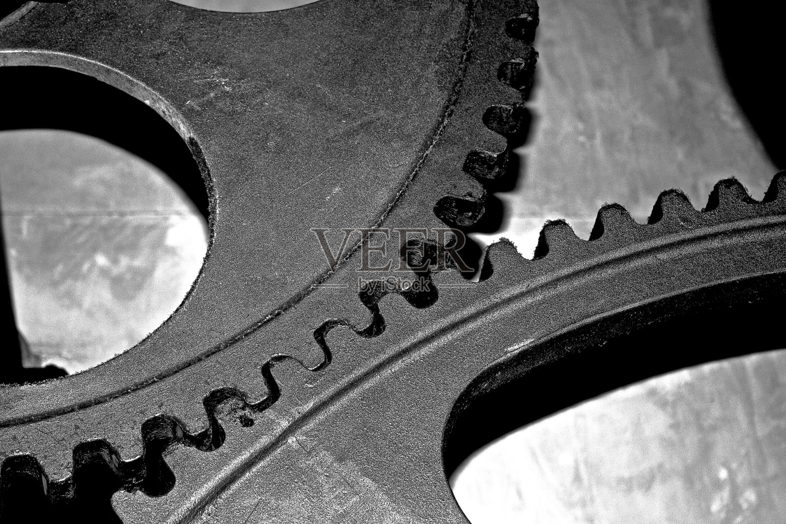 两个齿轮照片摄影图片