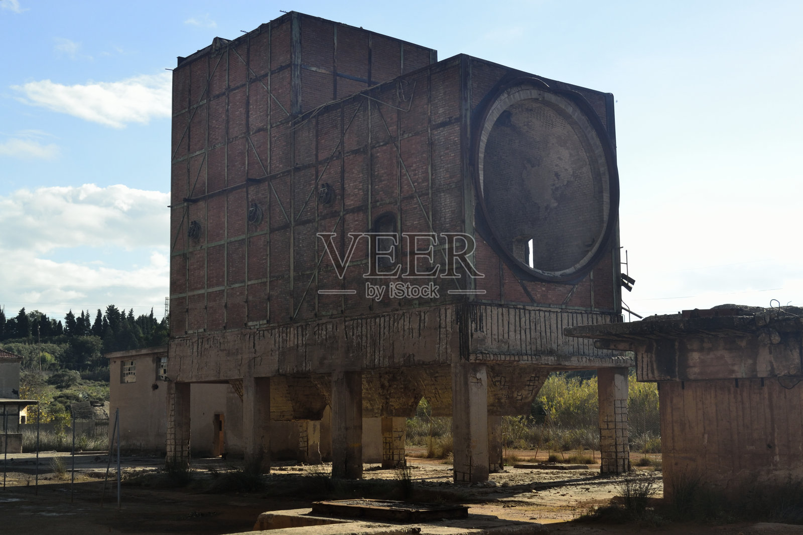 废弃的蒙特波尼矿照片摄影图片