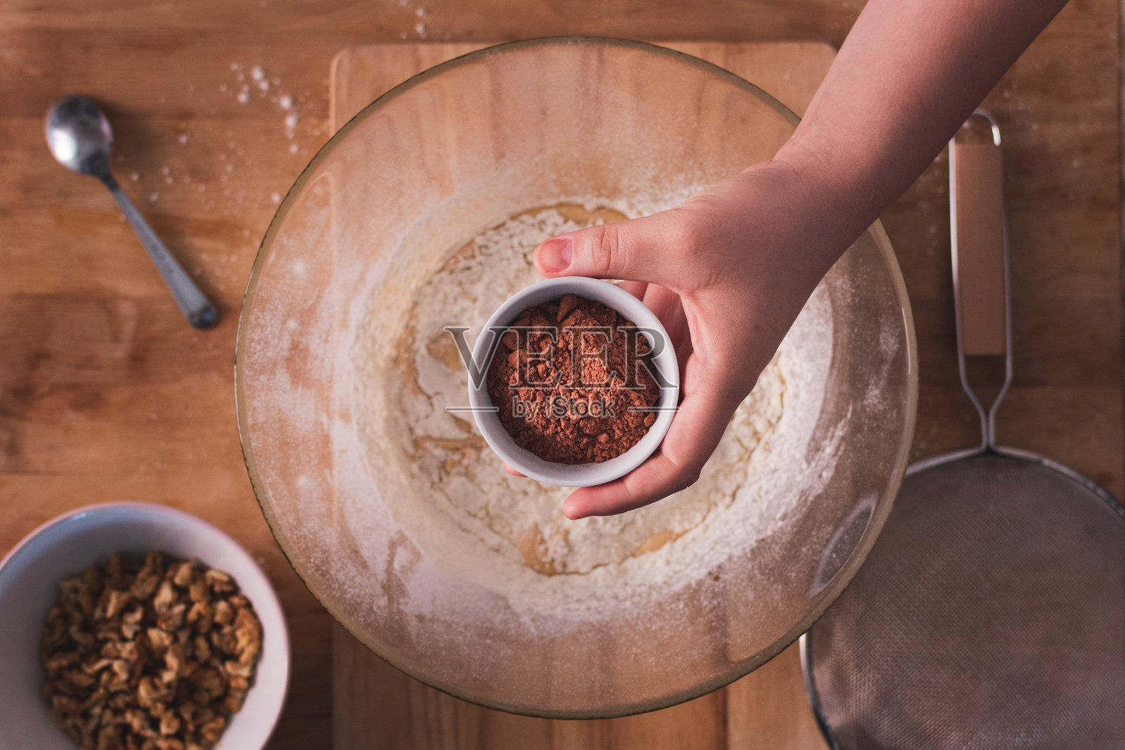 巧克力粉照片摄影图片