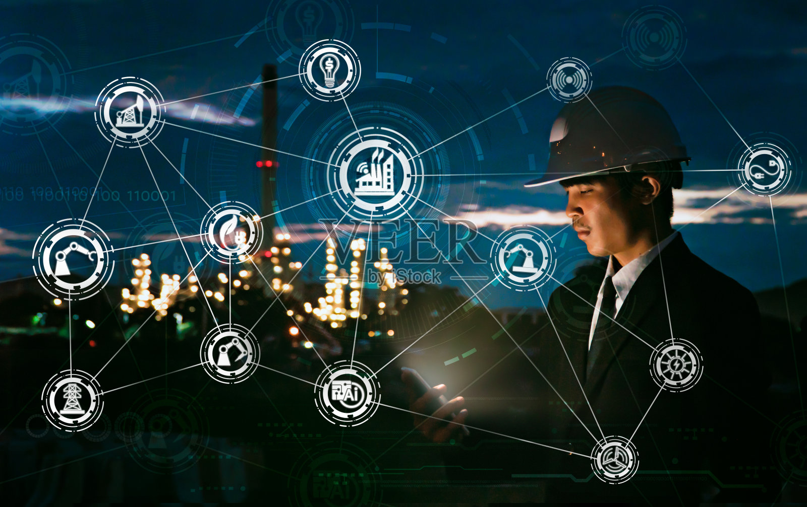 工程师使用智能手机照片摄影图片