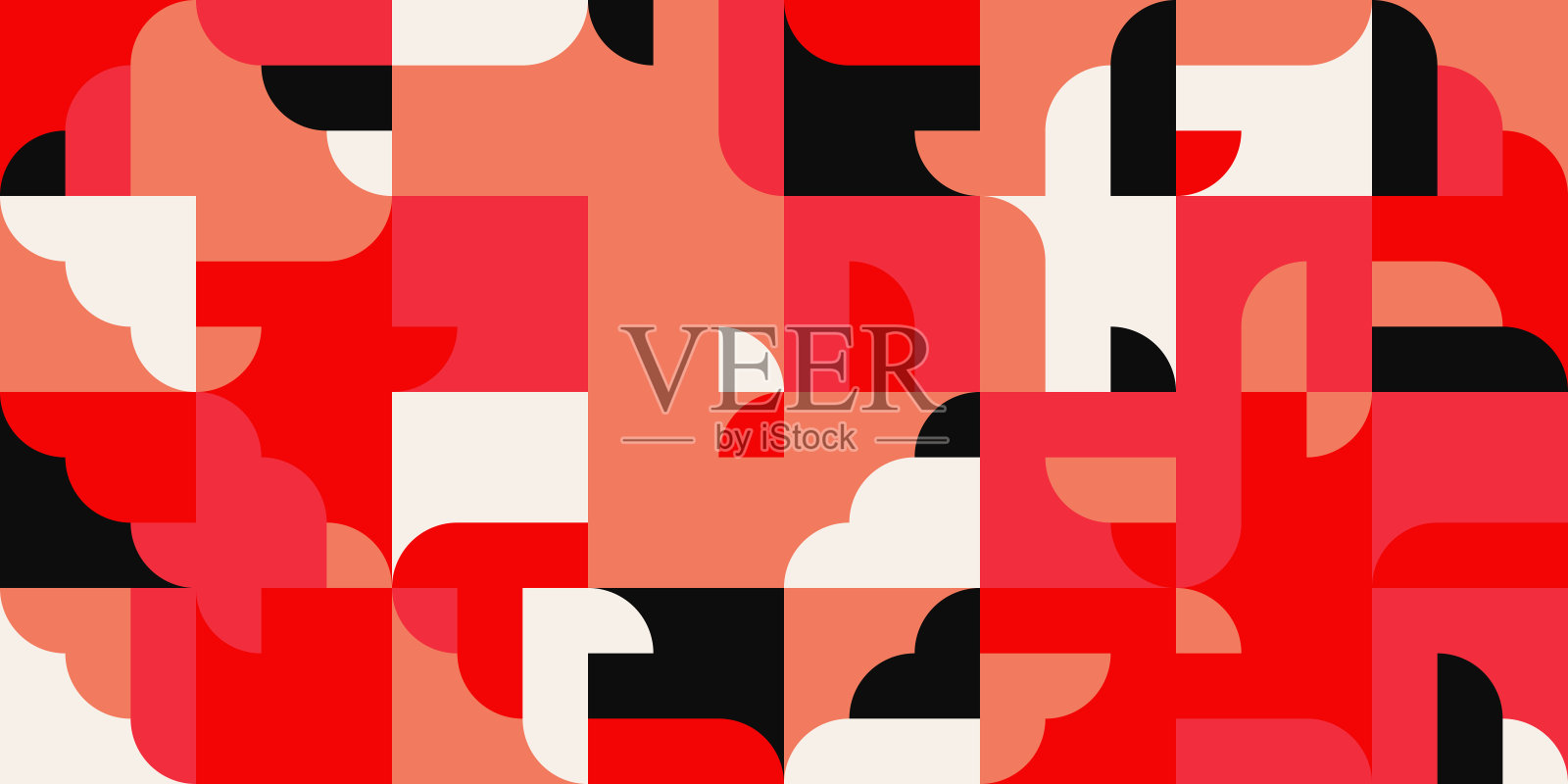 不寻常的抽象几何艺术品构成插画图片素材