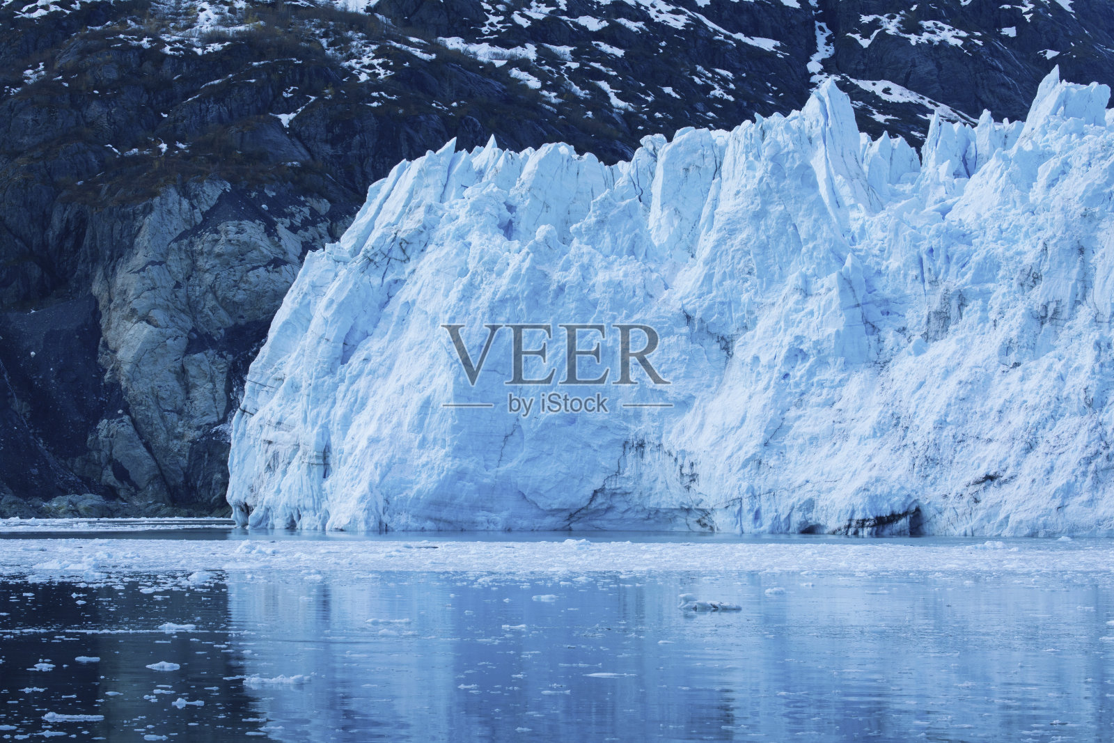 阿拉斯加,冰川湾国家公园,自然遗产照片摄影图片