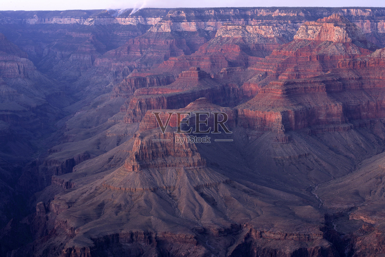 俯瞰大峡谷北缘照片摄影图片