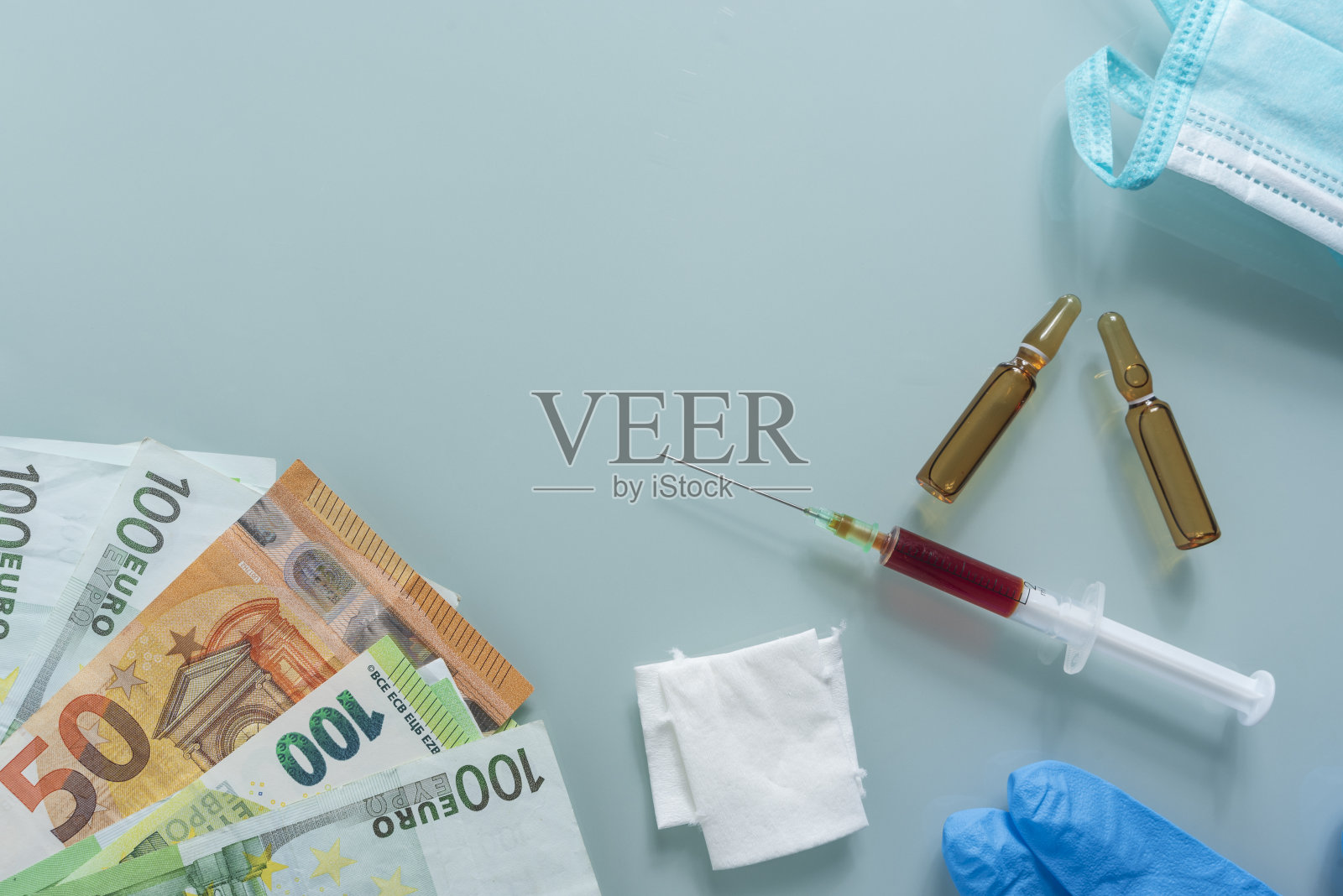 一种对抗所有病毒的单一疫苗照片摄影图片