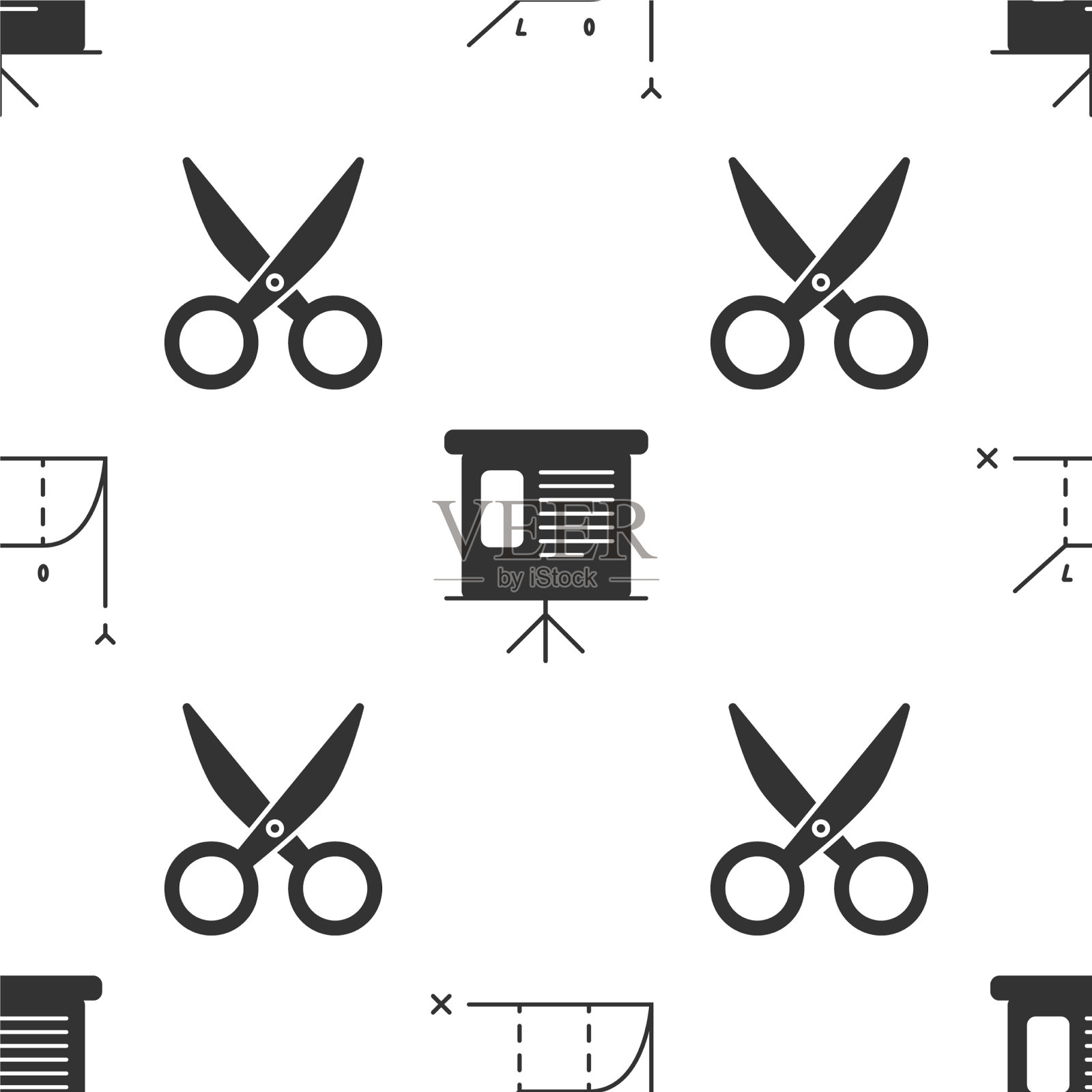 设置饼图信息图表演示财务图标素材