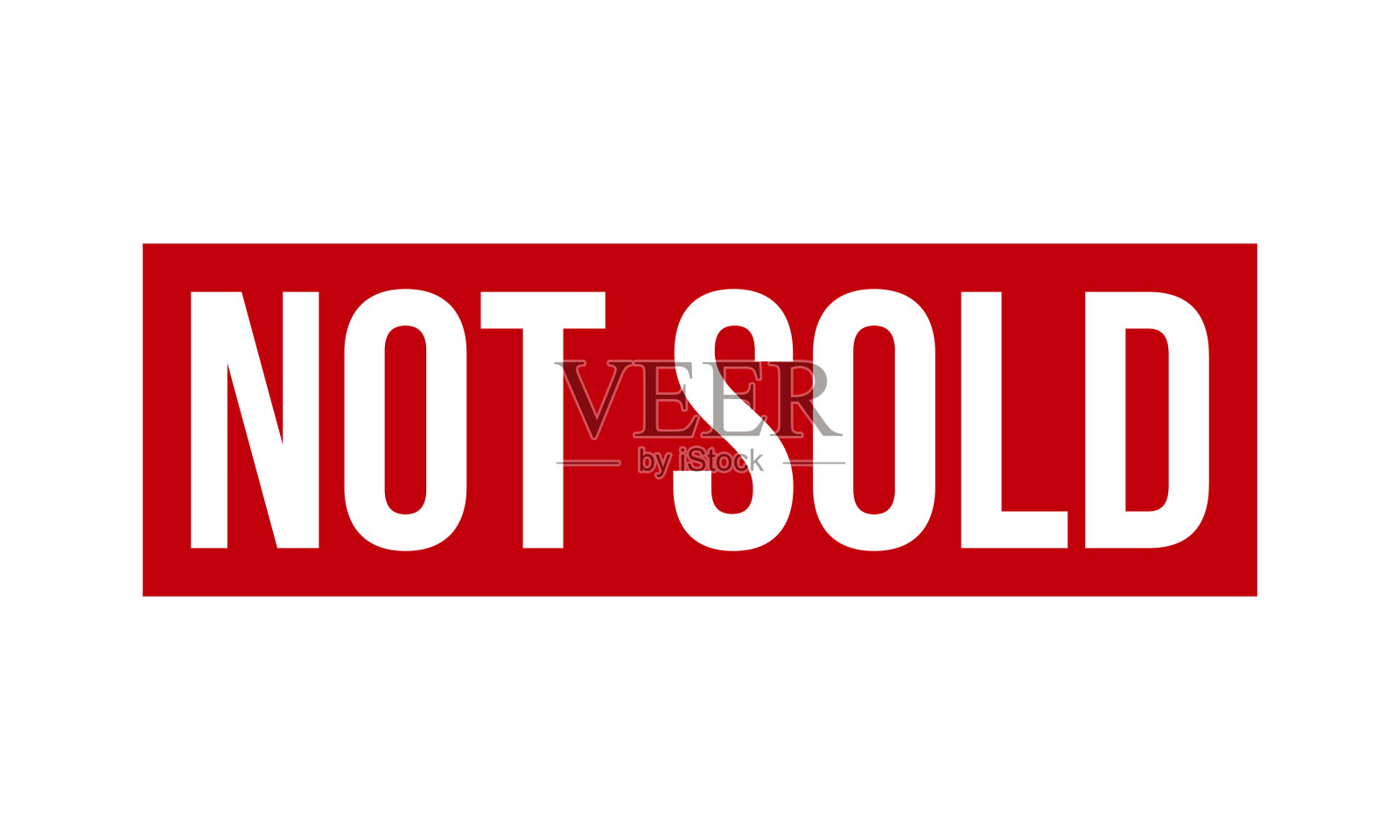 没有出售橡胶垃圾邮票印章股票向量插画图片素材