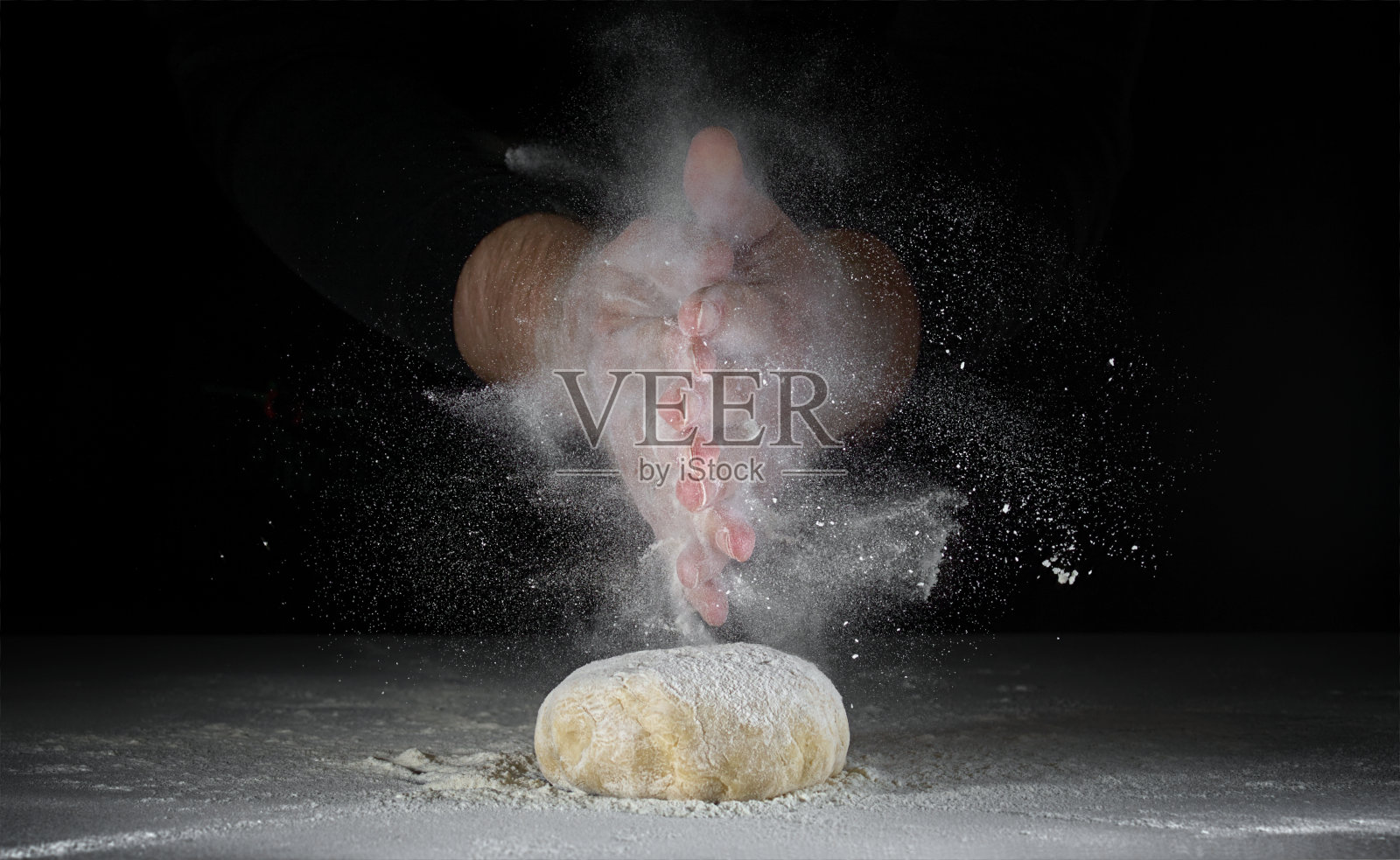 贝克面粉照片摄影图片