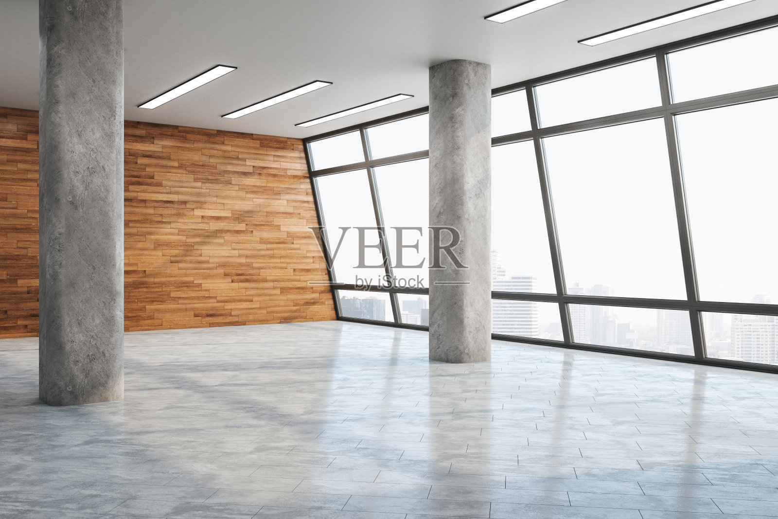 简约画廊室内照片摄影图片