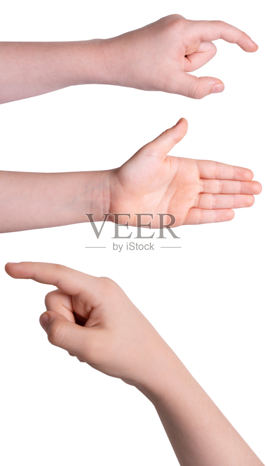 一套孩子的手显示符号照片摄影图片