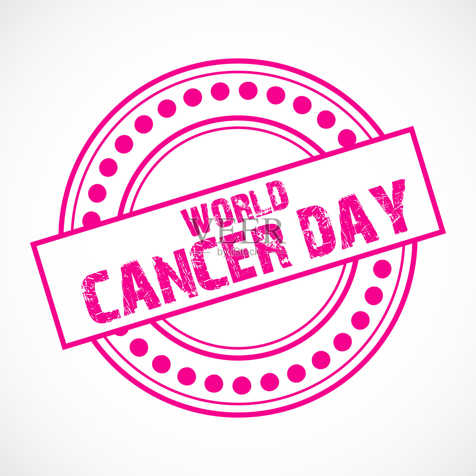 世界癌症日。插画图片素材