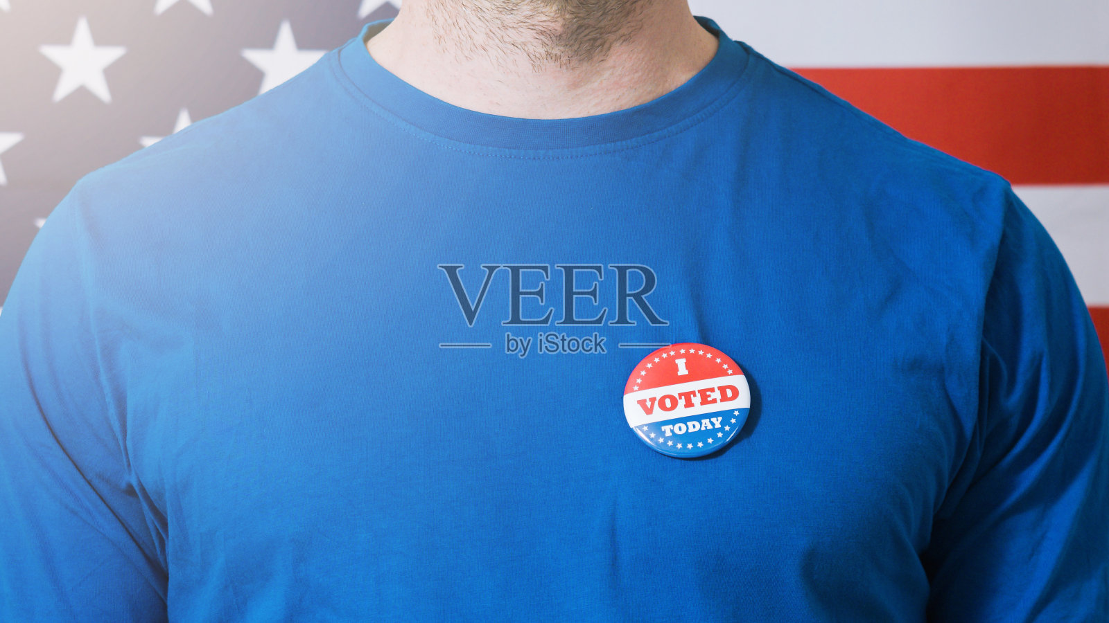 总统选举纽扣上的男人照片摄影图片