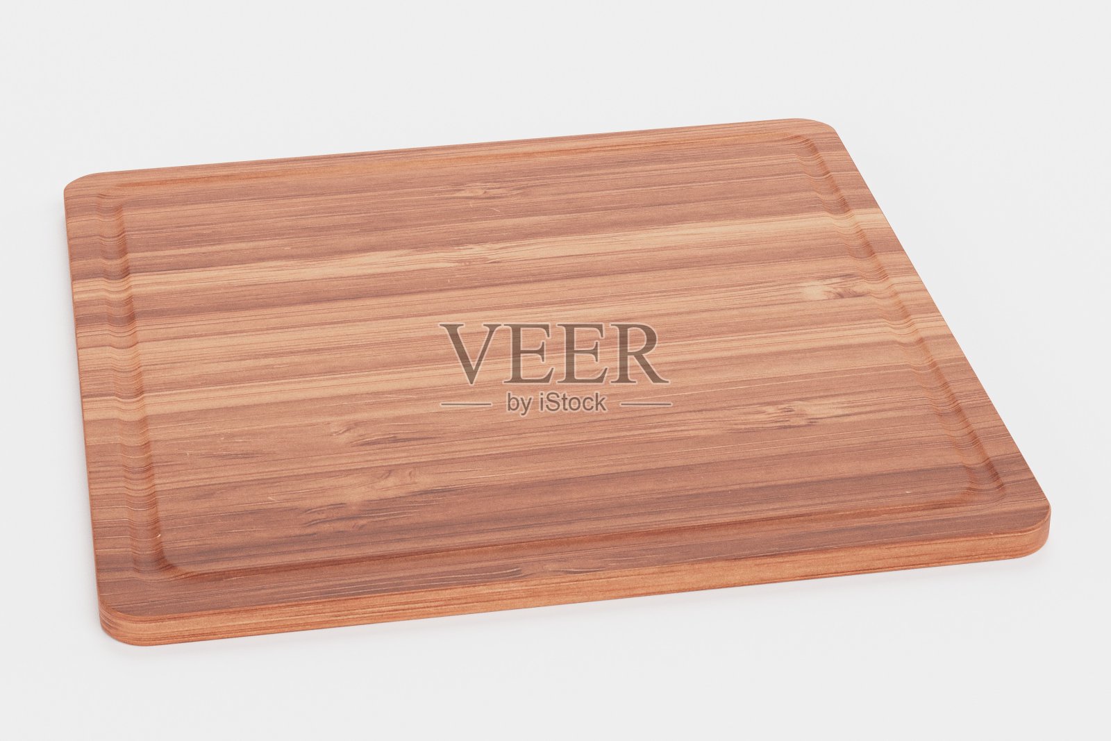 切菜板的逼真3D渲染照片摄影图片