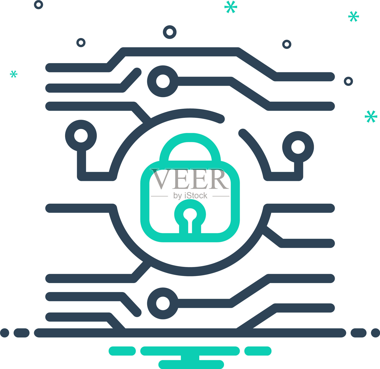 保护插画图片素材