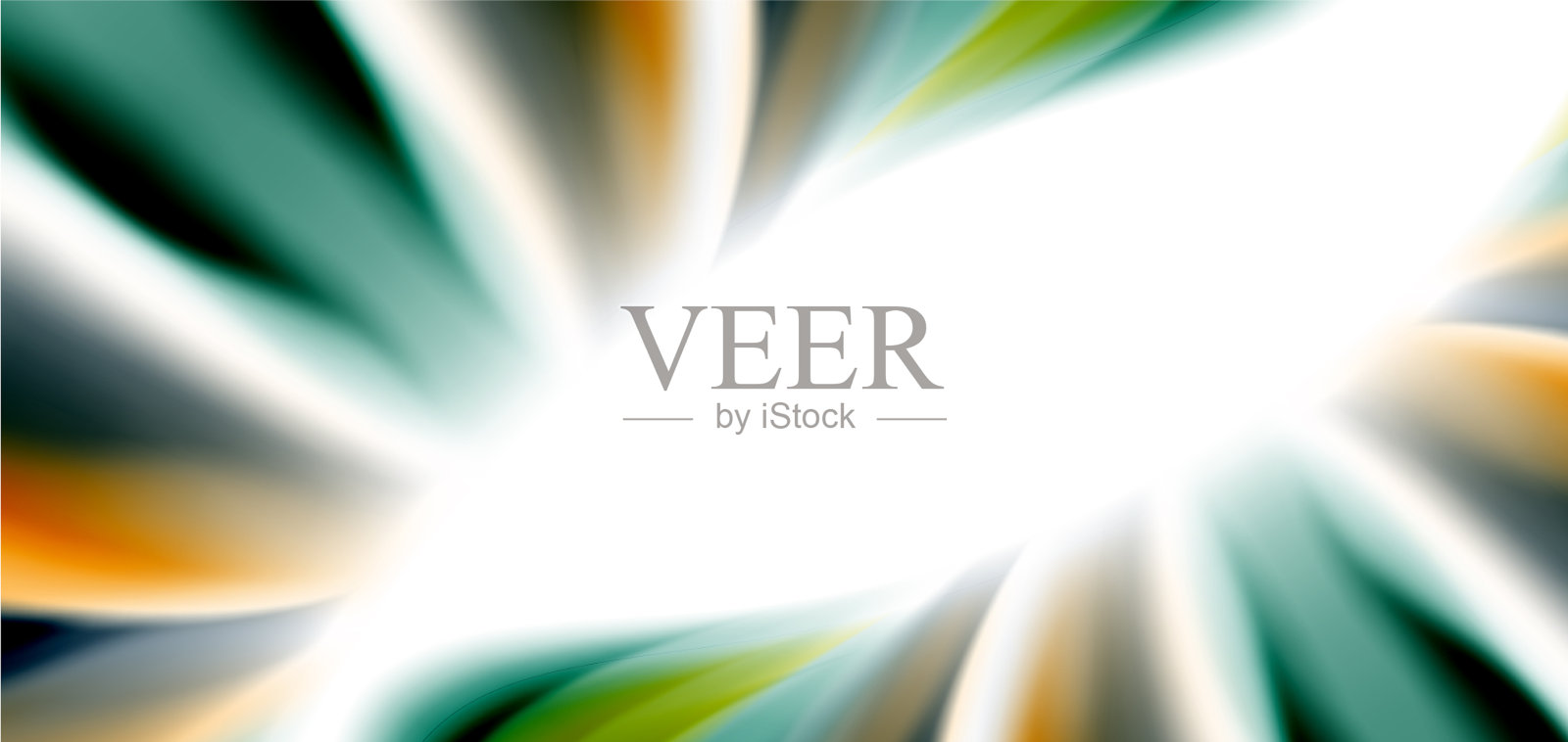 丝滑的线条上的白色液体液体的颜色插画图片素材