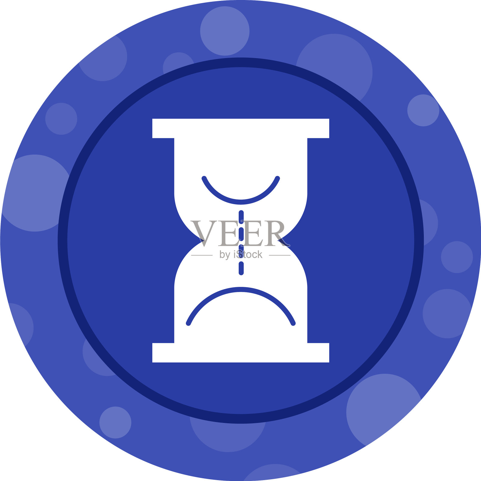 美丽的沙漏字形图标图标素材