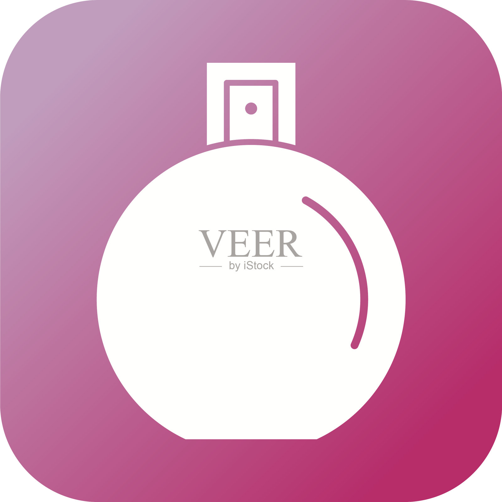 独特的香水瓶字形图标图标素材