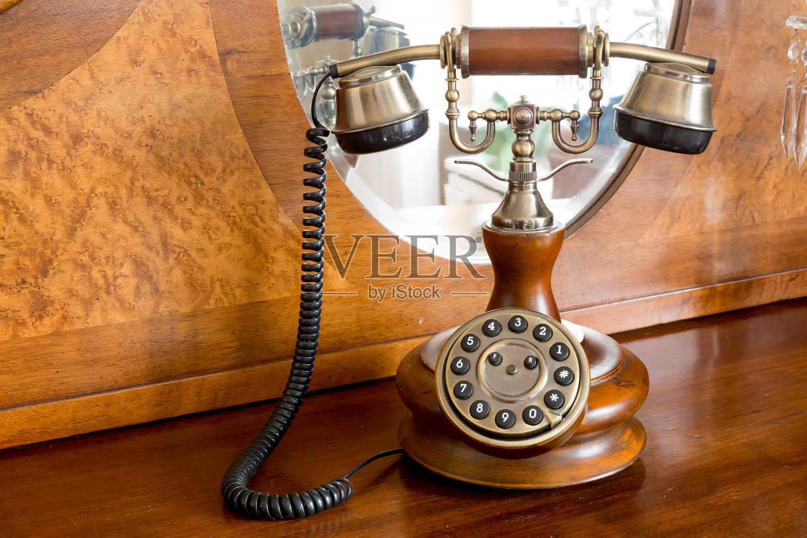 老式的电话照片摄影图片