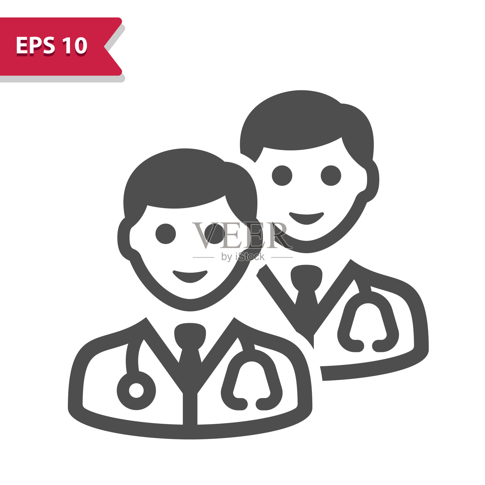 医疗队图标插画图片素材