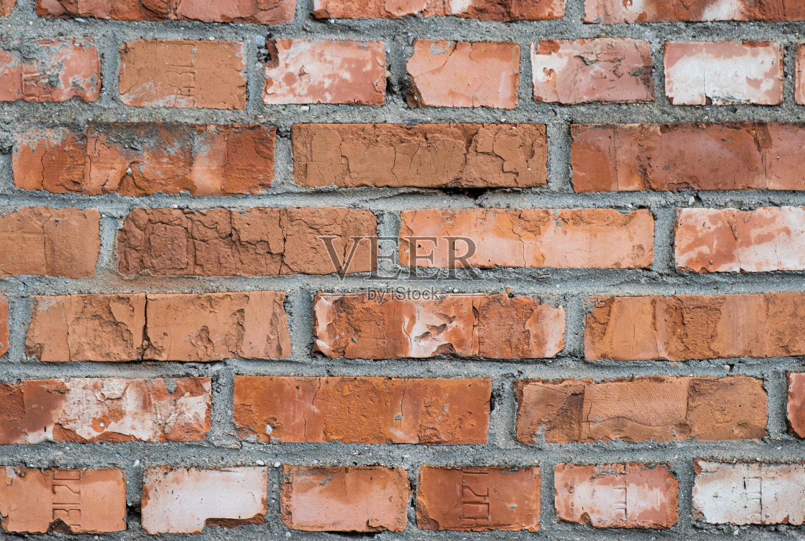 古老的红砖墙。照片摄影图片