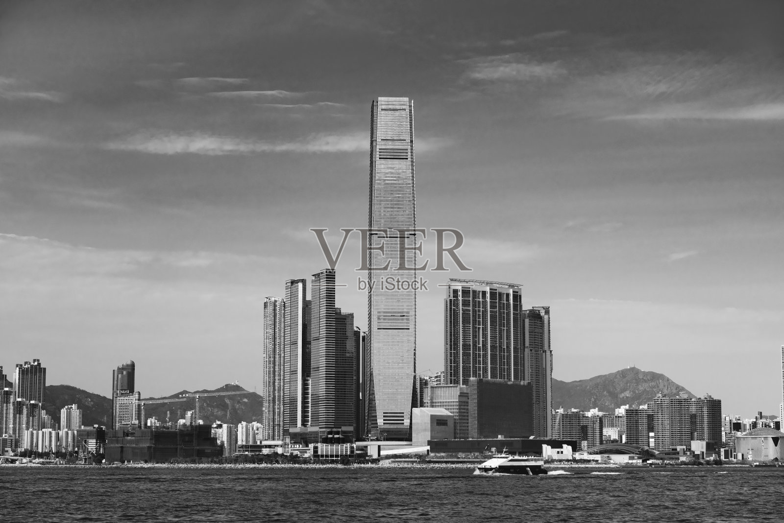 香港的摩天大楼照片摄影图片