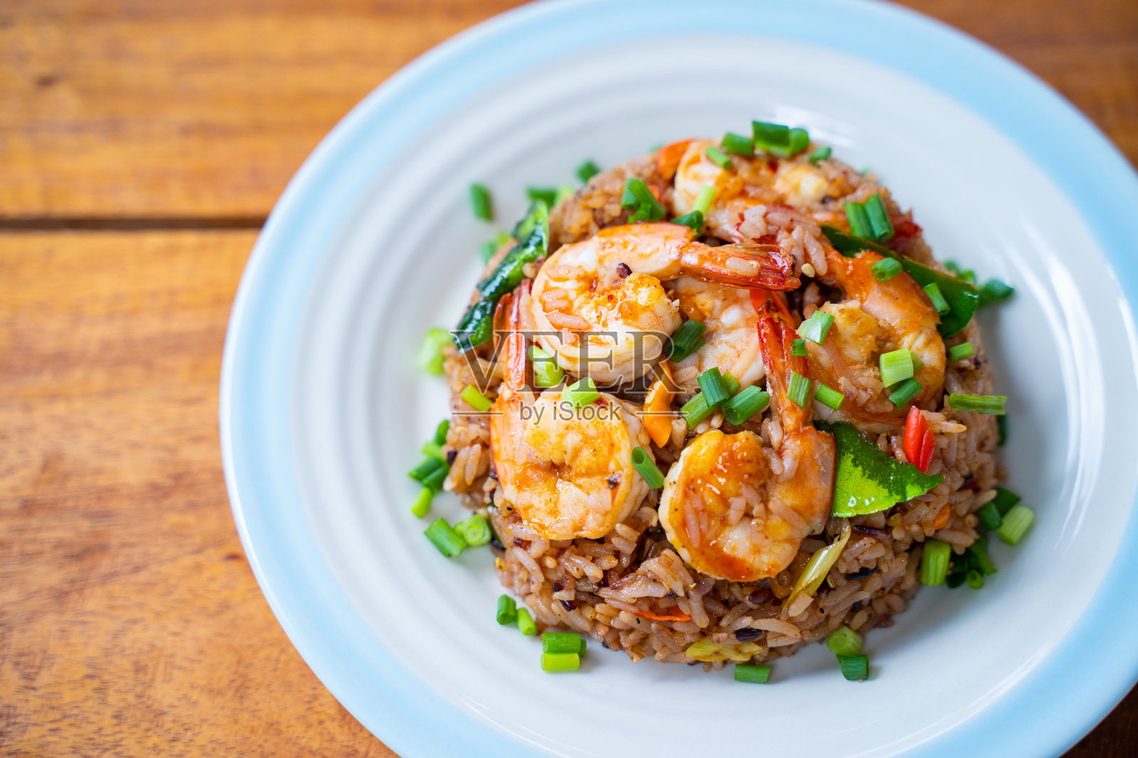 炒面冬阴功香辣虾炒饭照片摄影图片