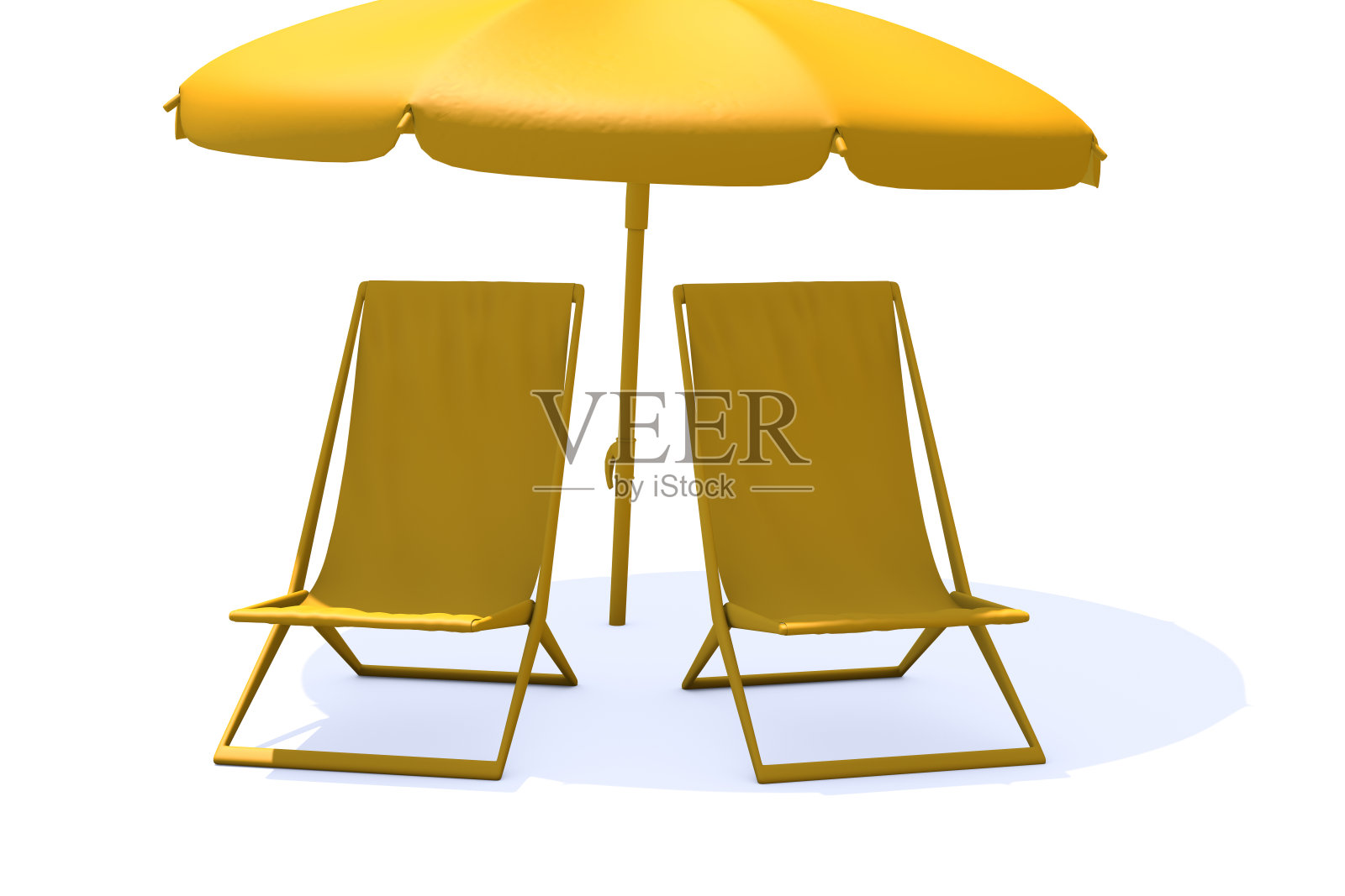 夏季概念的3D渲染。照片摄影图片