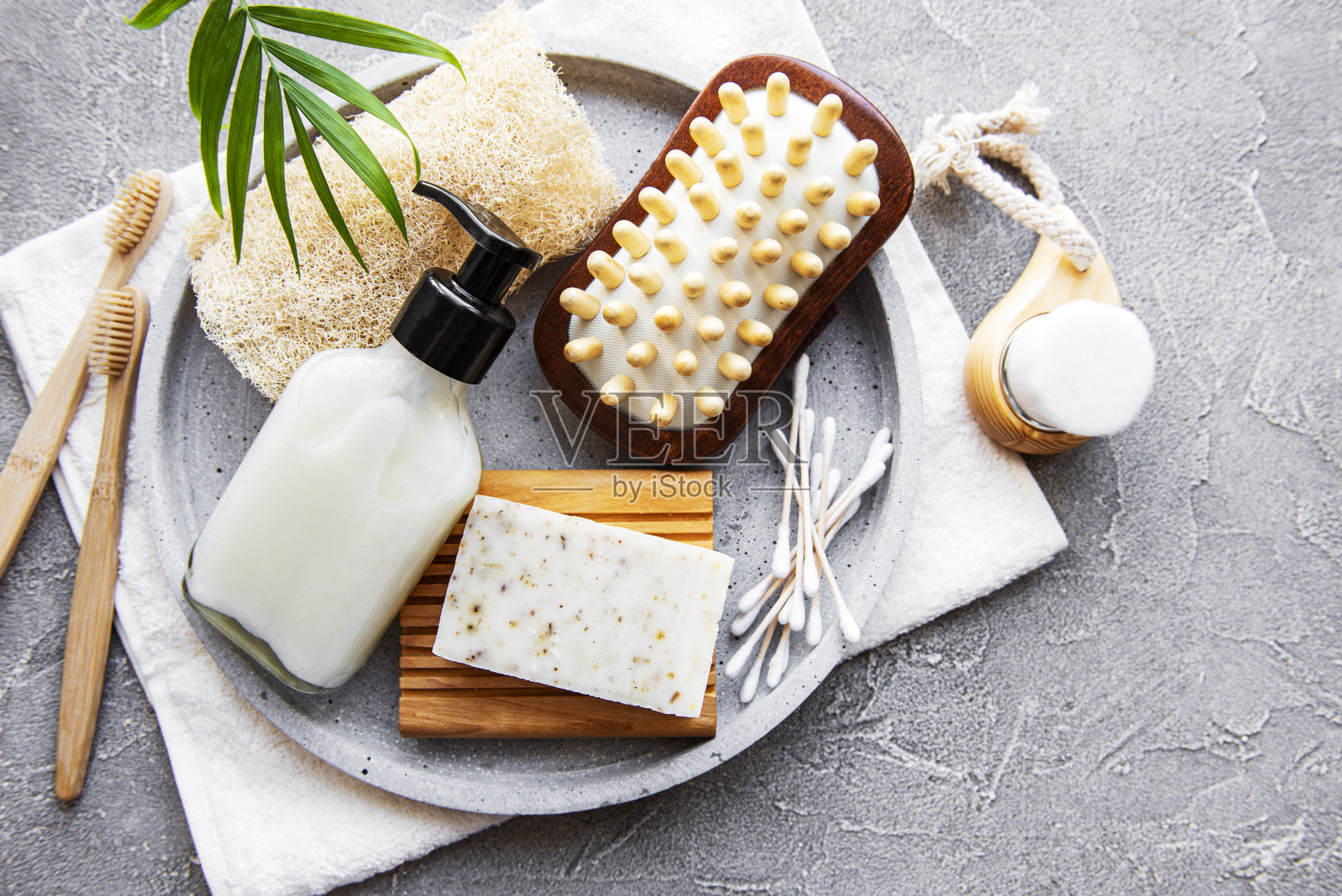 零浪费天然化妆品产品照片摄影图片